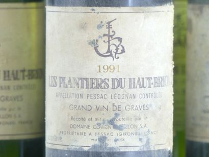 12 LES PLANTIERS DU HAUT BRION, 1991
12 bouteille...