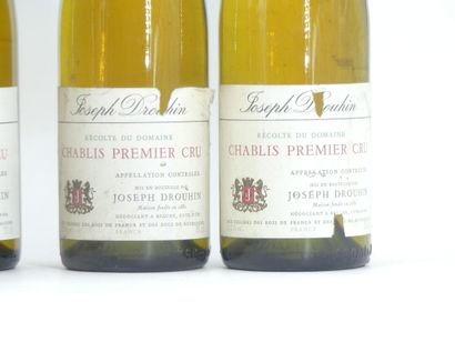 11 CHABLIS 1ER CRU DROUHIN
9 bouteilles de...