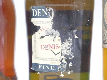 LOT 4 ALCOOLS
2 bouteilles de COGNAC BISQUIT...