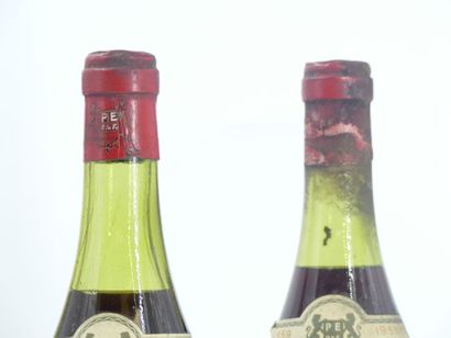 3 bouteilles de CHATEAUNEAUF DU PAPE, 1959,...