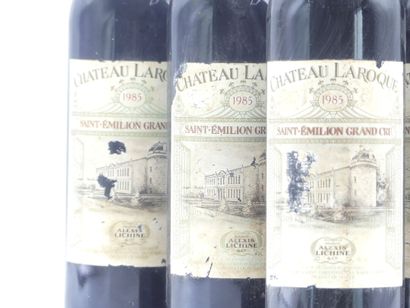 5 bouteilles de SAINT EMILION GRAND CRU 1985...