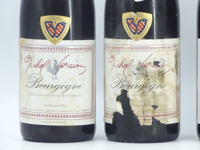 6 bouteilles de BOURGOGNE ROUGE, 2001, MICHEL...