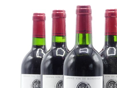 6 bouteilles de SAINT EMILION GC 1999 CHÂTEAU...