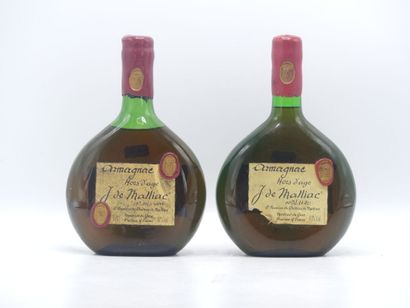 2 bouteilles d'ARMAGNAC HORS D AGE/ ANNEES...