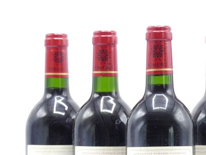 5 bouteilles de POMEROL 1995 CHÂTEAU TOUR...