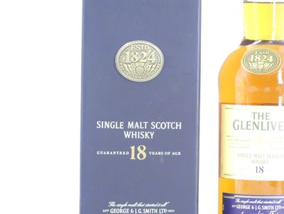 1 bouteille de WHISKY, 18 ans d'age, THE...