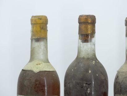 6 bouteilles de DANGLADE & FILS. Étiquettes...