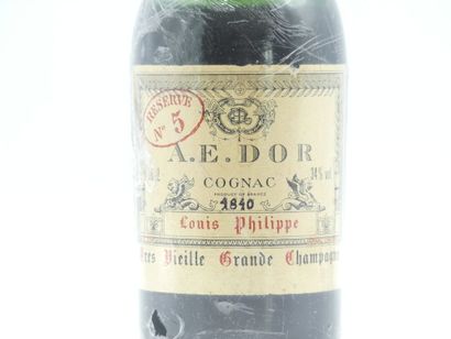 1 bouteille de COGNAC 1840 RESERVE N°5 A.E....