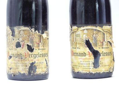4 BOURGOGNES 
2 bouteille de PERNAND VERGELESSES,...