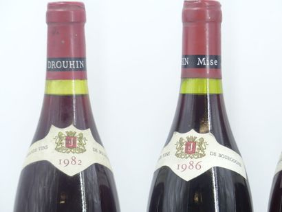 LOT DE 5 BOURGOGNES DE CHEZ DROUHIN
1 bouteille...
