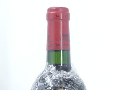 1 CHEVLA BLANC 1979
1 bouteille de SAINT...
