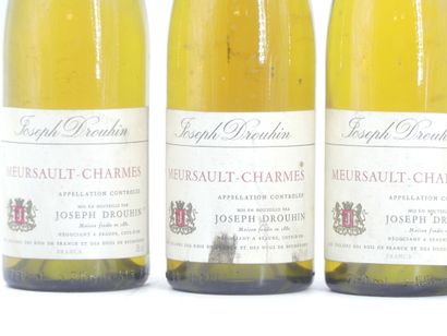 3 bouteilles de MEURSAULT CHARMES, 1985,...
