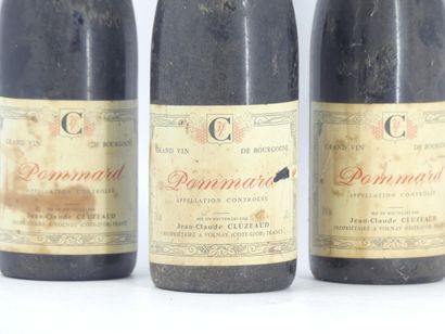 3 POMMARD 1992 CLUZEAUD
3 bouteilles de POMMARD,...