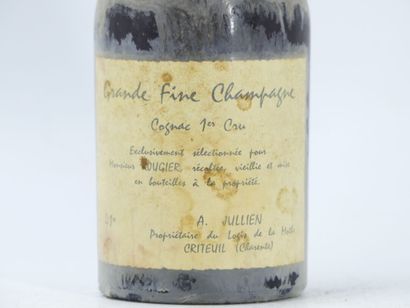 1 bouteilles de GRANDE FINE CHAMPAGNE, COGNAC...