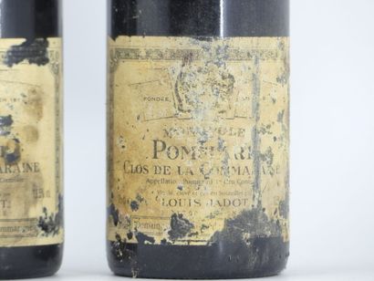 2 CLOS DE LA COMMARAINE 2001 ET 2002 JADOT
2...