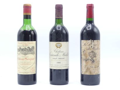 1 bouteille de SAINT ESTEPHE 1998 LA DAME...