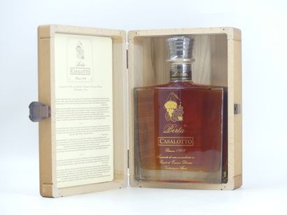 1 BERTA CASALOTTO 1982
1 bouteille de BERTA...