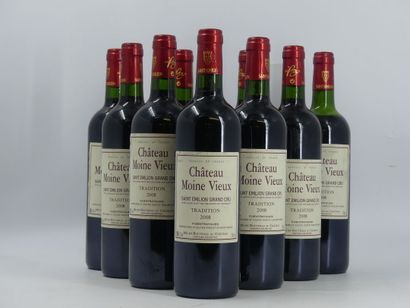 10 bouteilles de SAINT EMILION GRAND CRU...