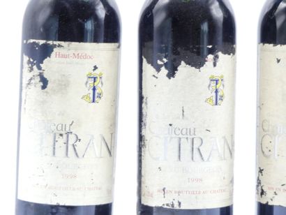 4 bouteille de HAUT MEDOC 1998 CHÂTEAU CITRAN





Sur...