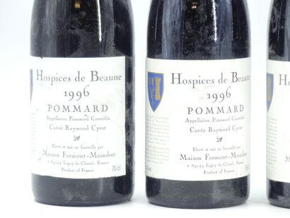 6 bottles of POMMARD , 1996, HOSPICES DE...
