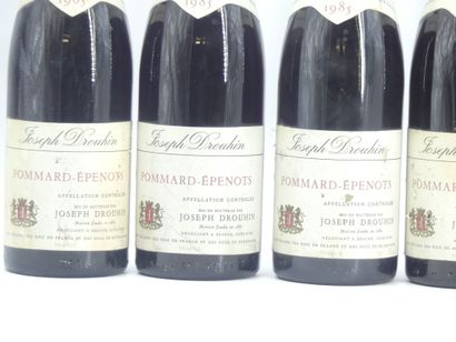 8 bouteilles de POMMARD EPENOTS, 1985, Joseph...