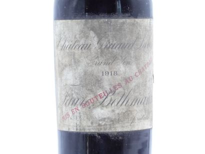 1 bouteille de SAINT JULIEN 1918 CHÂTEAU...