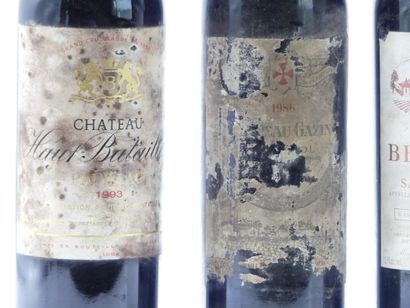 1 bouteille de POMEROL 1986 CHÂTEAU GAZIN....