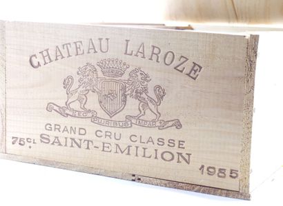 Caisse Bois d'Origine 12 bouteilles de SAINT...