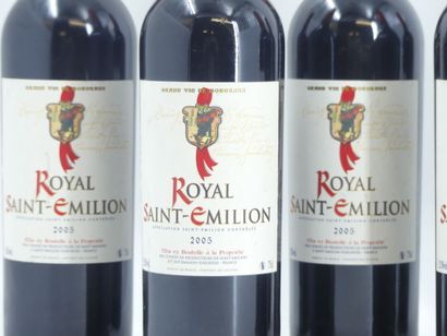 5 ROYAL SAINT EMILION 2005
5 bouteilles de...