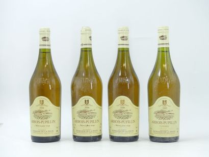 4 ARBOIS PUPILLIN DOMAINE DE LA PINTE
3 bouteilles...