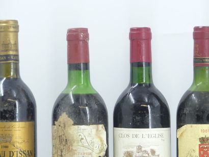 LOT 6 BORDEAUX
2 bouteilles de MARGAUX, 1980,...