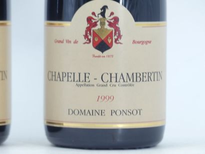 2 CHAPELLE CHAMBERTIN 1999 ET 1998 PONSOT
2...