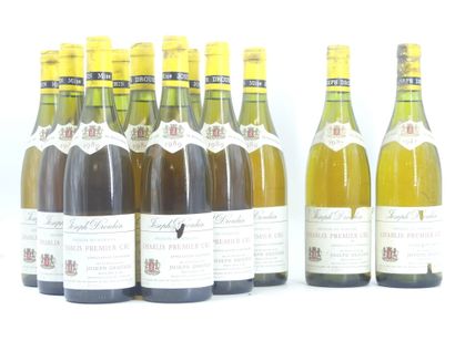 11 CHABLIS 1ER CRU DROUHIN
9 bouteilles de...