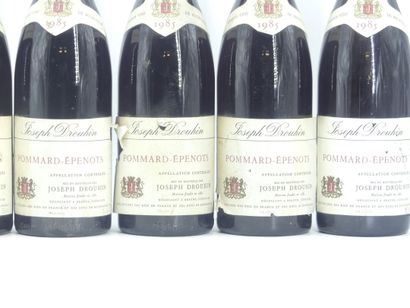 8 bouteilles de POMMARD EPENOTS, 1985, Joseph...