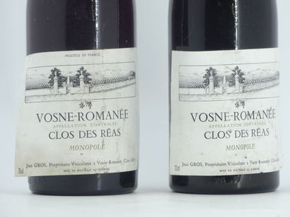 2 VOSNE ROMANEE CLOS DES REAS 1976 ET 1978...