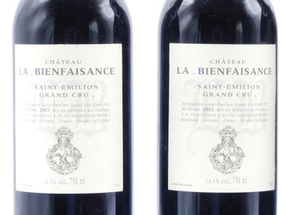 3 bouteilles de SAINT EMILION GC 2003 CHÂTEAU...