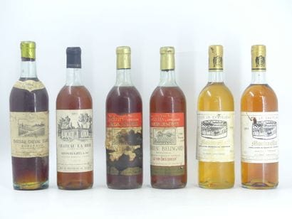 6 BOUTEILLES DE VIN BLANC PRINCIPALEMENT...