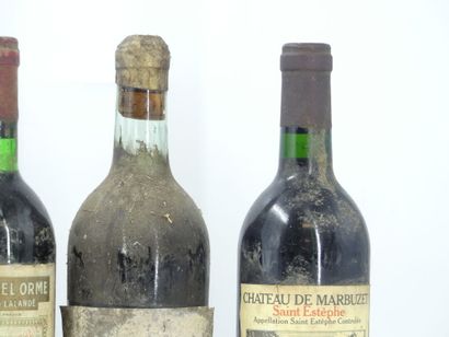 5 BORDEAUX ET 1 MONBAZILLAC
2 bouteilles...