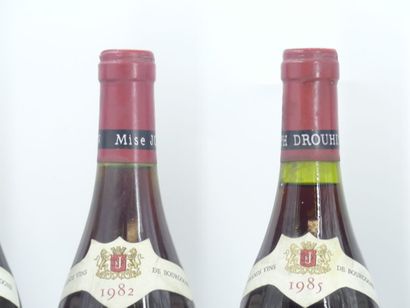 LOT DE 5 BOURGOGNES DE CHEZ DROUHIN
1 bouteille...