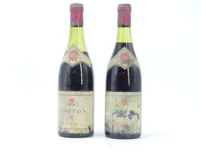 2 bouteille de CORTON, 1959, SOBRINO PER...