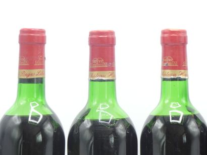 6 bouteilles de PAUILLAC GCCL 1976 CHÂTEAU...