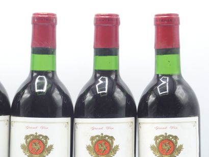 6 SAINT ESTEPHE
6 bouteilles de SAINT ESTEPHE...