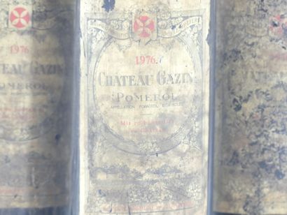 3 bouteilles de POMEROL 1976 CHÂTEAU GAZIN





Sur...