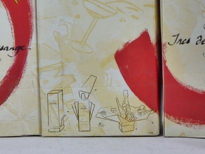 6 CHAMPAGNE MUMM
4 bouteilles de CHAMPAGNE,...