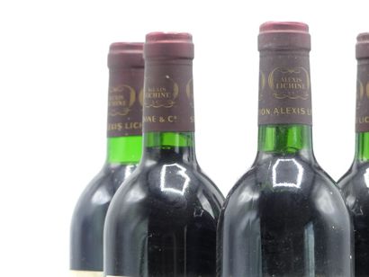 6 bouteille de SAINT EMILION GRAND CRU 1985...