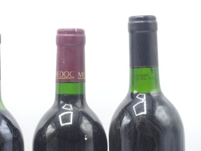 6 CRU DE BORDEAUX
4 bouteilles de PESSAC...