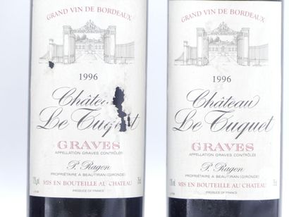 4 bouteilles de GRAVES 1996 CHÂTEAU LE TUQUET.





Sur...