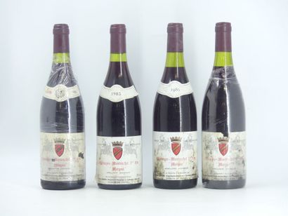 4 CHASSAGNE MONTRACHET 1C GIRARDIN 
2 bouteille...