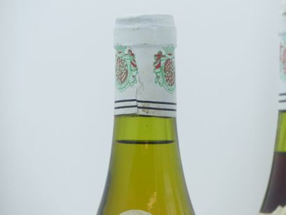 3 BOURGOGNE MOREY 
1 bouteille de CHASSAGNE...