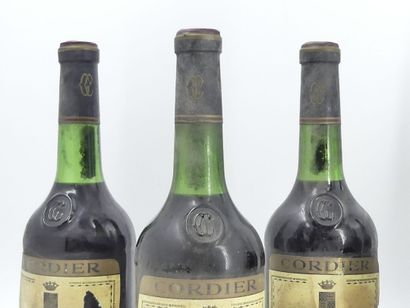 7 CHATEAU TALBOT 1974
7 bouteilles de SAINT...